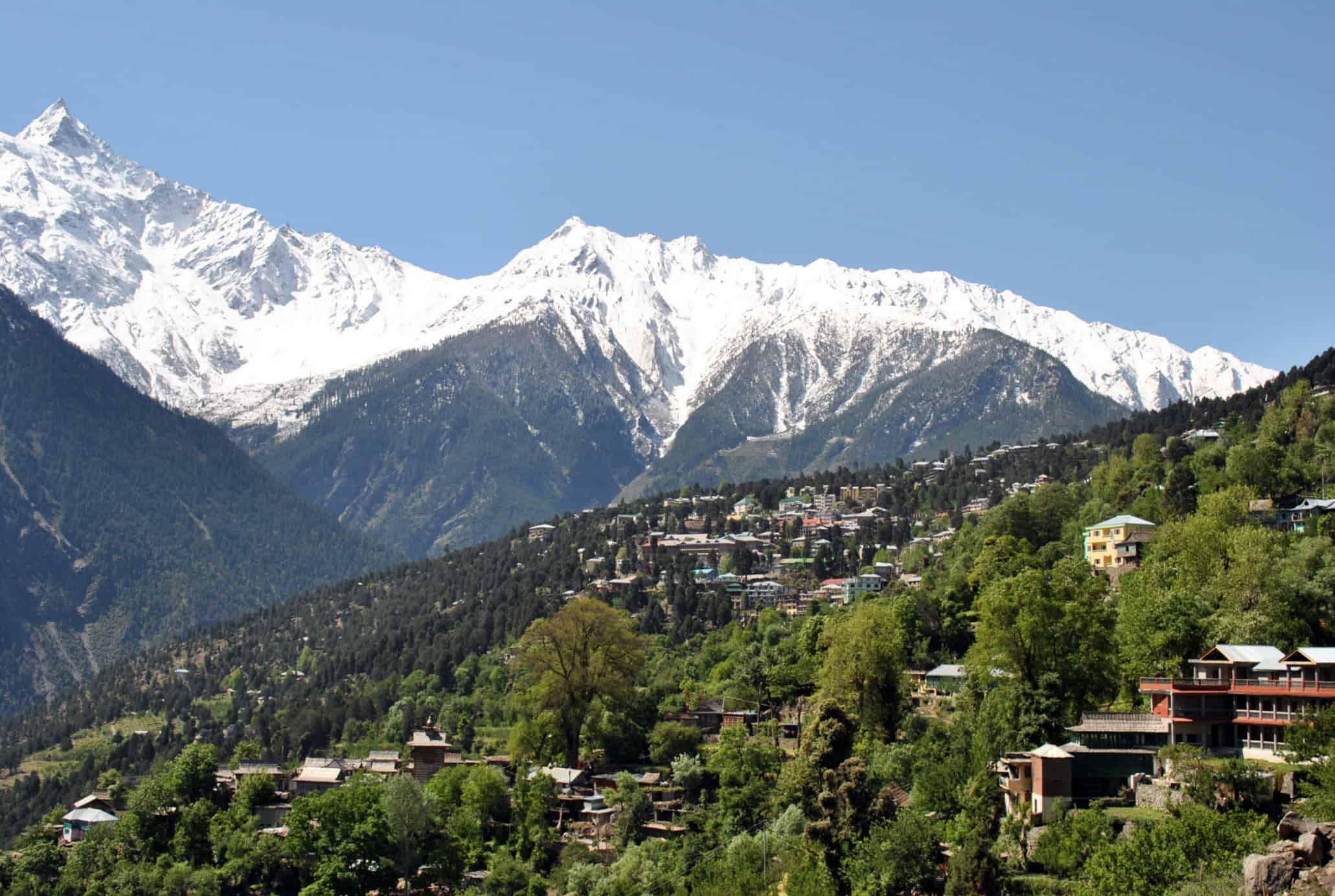 Mountain viewing of Kalpa