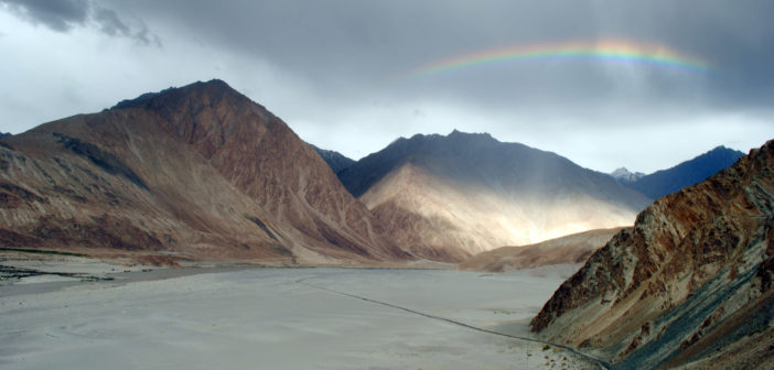 A heavenly view of Nubra Valley, Ladakh in Monsoons