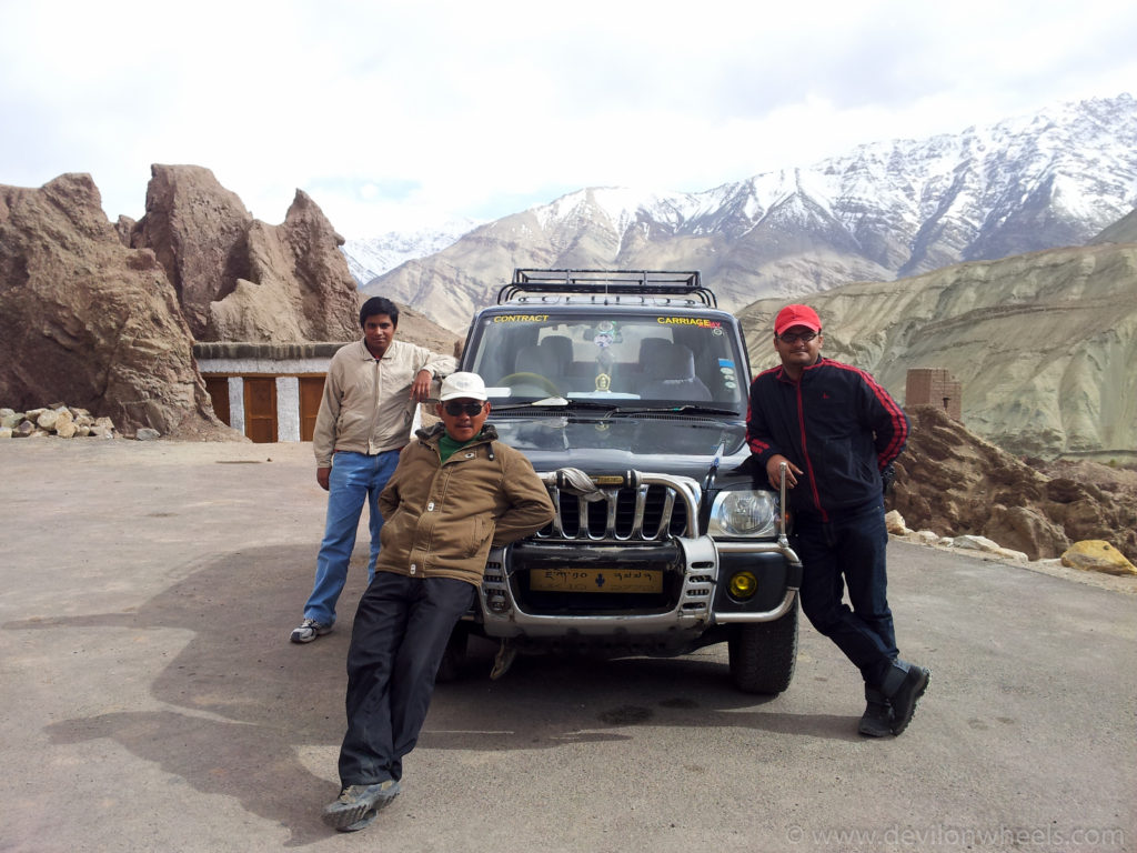 Rigzin, our driving companion & a friend for life in Ladakh