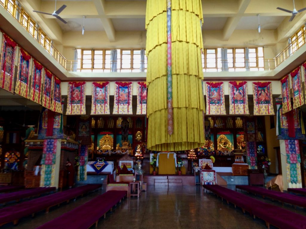 Prayer hall at Monastery