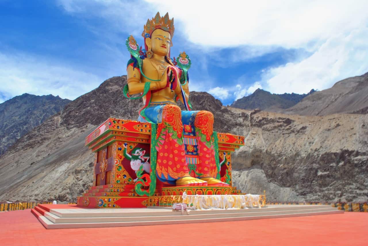 Diskit Monastery Nubra Valley - A Complete Travel Guide