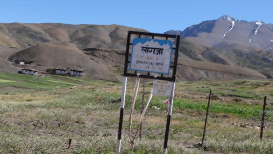 Langza is a little paradise in Spiti Valley