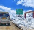 Kunzum Pass Top - Manali - Kaza Road Status 2019 - 2020
