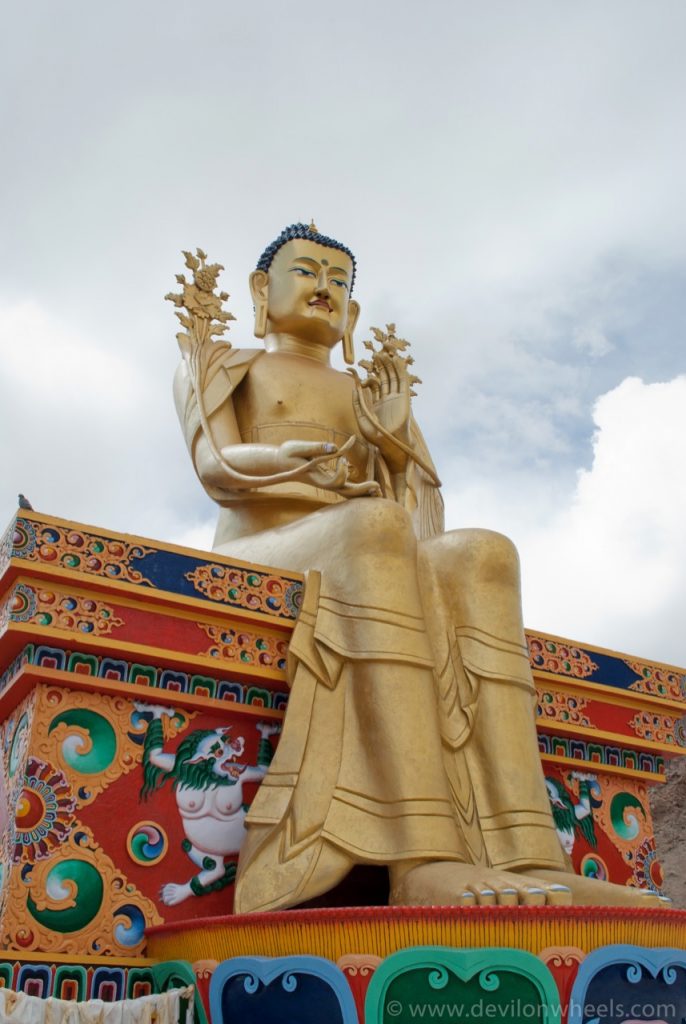 Buddha Statue at Likir Monastery