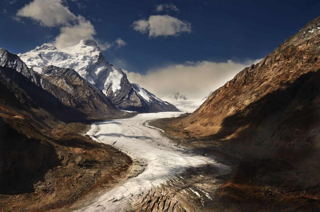 A Closer View of Drang Drung Glacier on Zanskar Valley trip