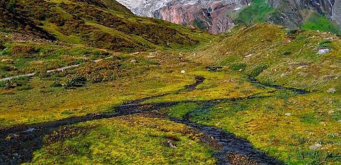 Beautiful Himalayan views as seen from Darma Valley trek
