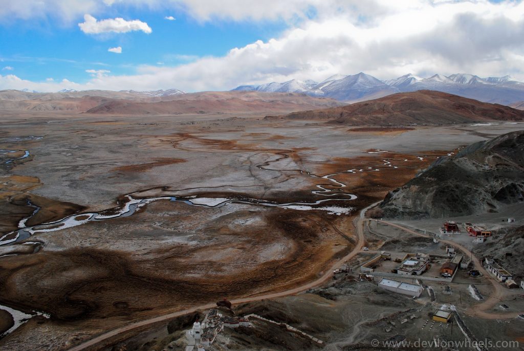 Another aerial view from Hanle Monastery