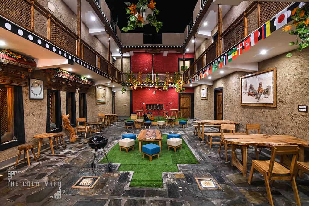 The Courtyard Hostel in Leh  Bunks, Beds & Rooms for Bikers