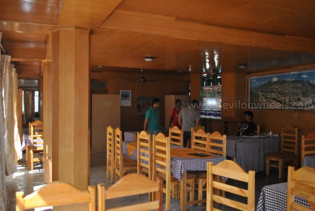 Hotel Sten Del Restaurant in Nubra Valley - Ladakh