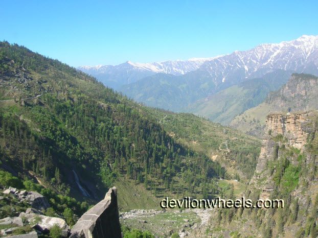 Beautiful views of Himalayas