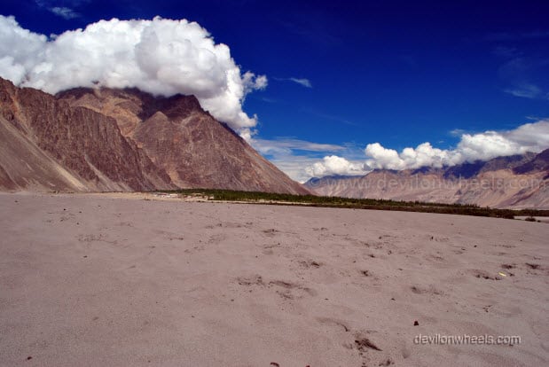 Sand dunes of Hunder, Nubra Valley in Leh - Ladakh