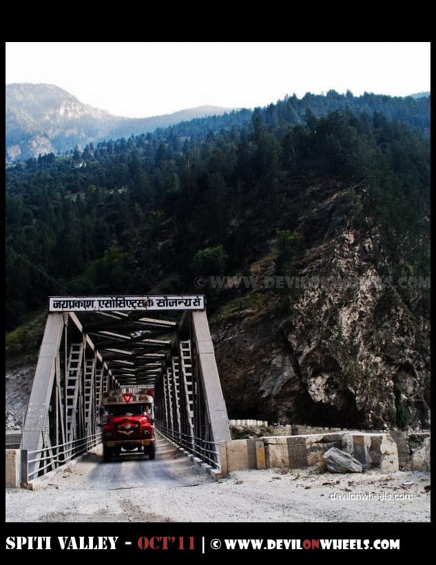 Hindustan Tibet Highway in Kinnaur Valley