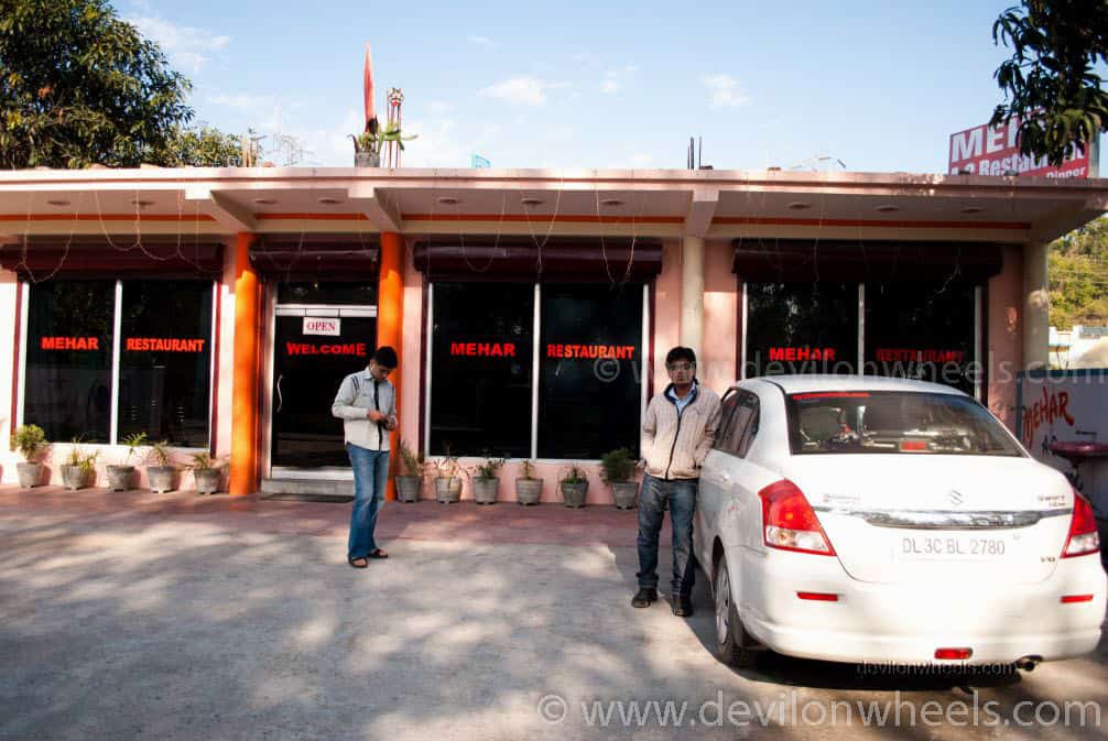 Restaurant at Rishikesh