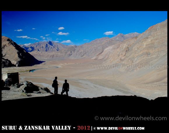Stongde Monastery in Zanskar Valley