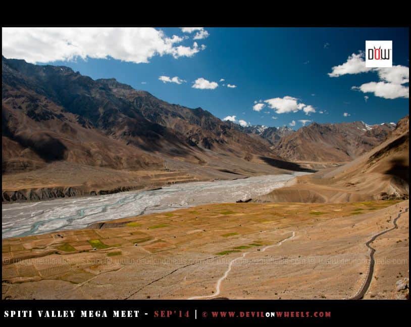 That heavenly view of Spiti Valley towards Moorang