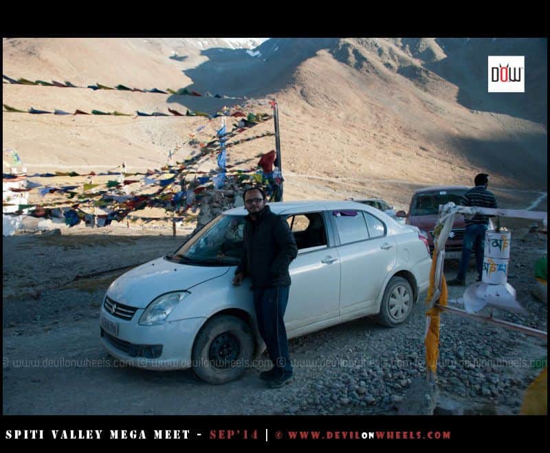Yes, thats me and the machine at Kunzum Pass Top