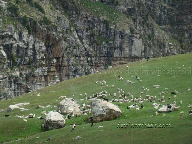 Views between Battal and Rohtang Pass