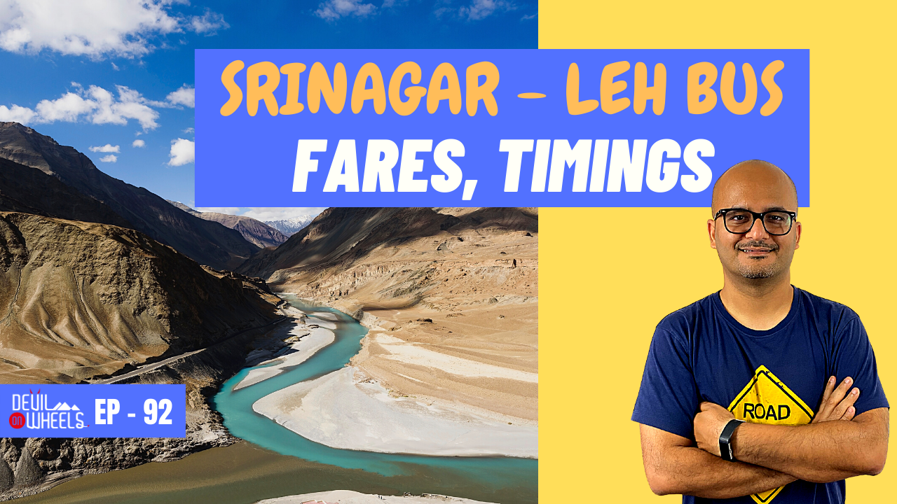 Is there any bus service from Srinagar to Leh or Jammu to Leh?
